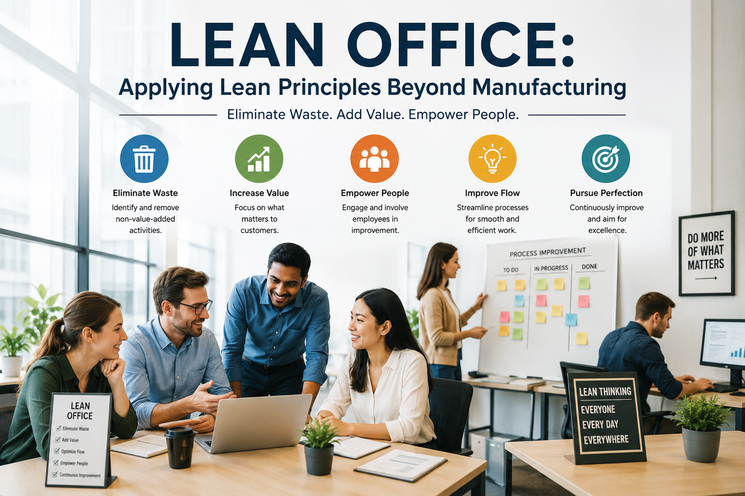 Lean Office: Applying Lean Principles Beyond Manufacturing
